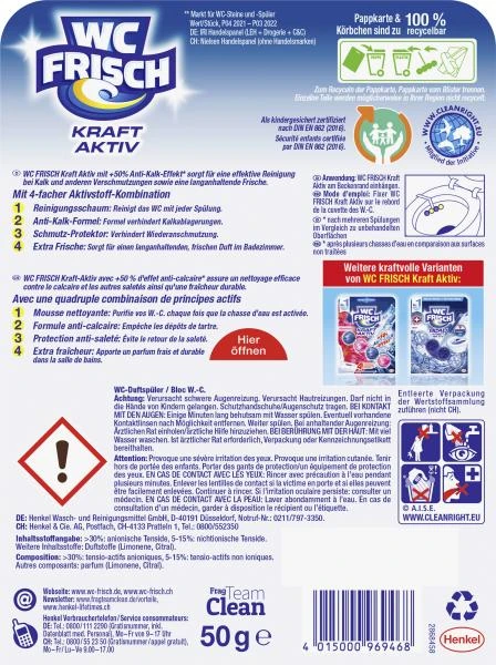 WC Frisch Kraft Aktiv Duftspüler Lemon – Bild 2