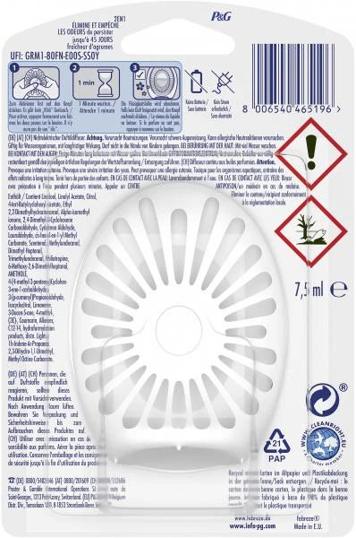 Febreze® Febreze Bad Lufterfrischer 2in1 Zitrusfrische 4 Febreze® Febreze Bad Lufterfrischer 2in1 Zitrusfrische – Bild 2