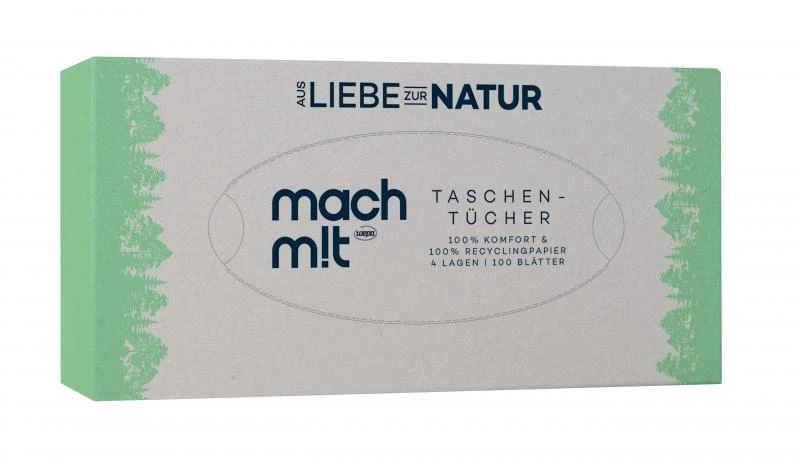 Mach Mit Taschentücher Box 4-lagig 3 Mach Mit Taschentücher Box 4-lagig