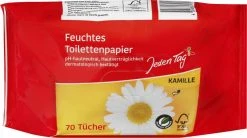 Jeden Tag Feuchtes Toilettenpapier Kamille
