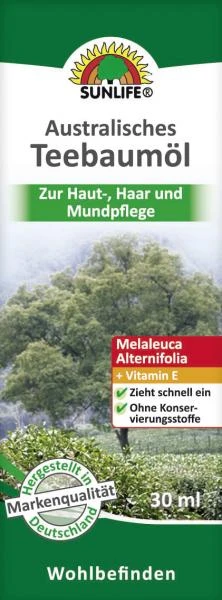 Sunlife Australisches Teebaumöl