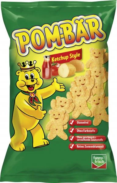 Funny-frisch Pom-Bär Ketchup Style
