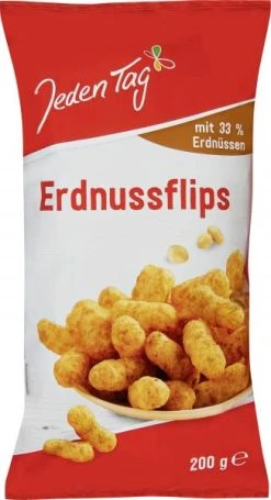 Jeden Tag Flips Mais-Erdnuss-Snack