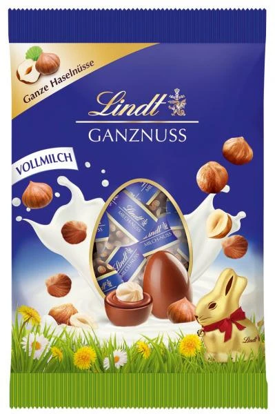 Lindt Mini-Eier Ganznuss Vollmilch