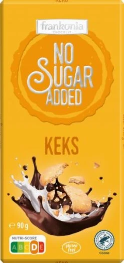 Frankonia No Sugar Added Keks Schokolade
