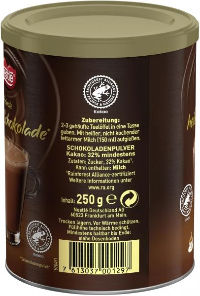 Nestlé® Nestlé Feinste Heiße Schokolade 4 Nestlé® Nestlé Feinste Heiße Schokolade – Bild 2