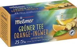 Meßmer Grüner Tee Orange-Ingwer