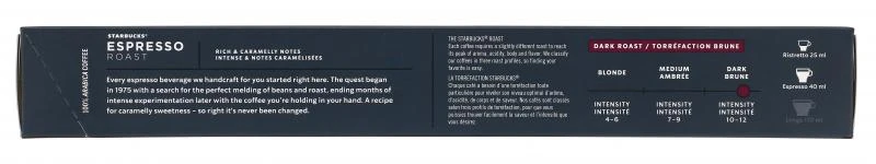 Starbucks By Nespresso Espresso Roast 10 Kapseln – Bild 2
