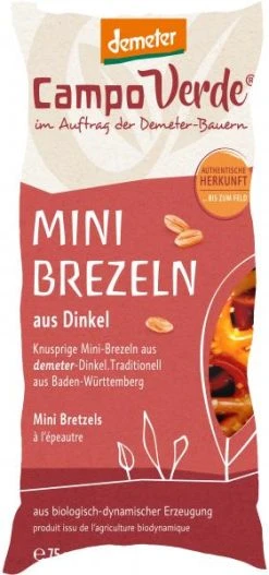 Campo Verde Demeter Mini Brezeln Aus Dinkel