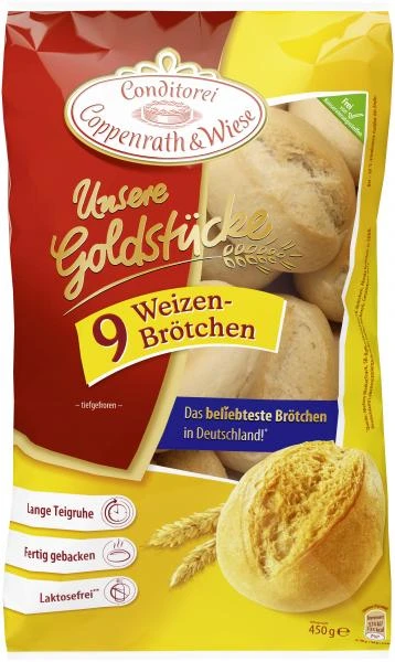 Coppenrath & Wiese Unsere Goldstücke Weizenbrötchen