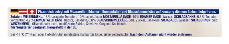 Dr. Oetker Ristorante Pizza Quattro Formaggi 7 Dr. Oetker Ristorante Pizza Quattro Formaggi – Bild 5
