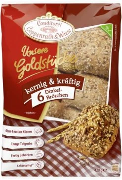 Coppenrath & Wiese Unsere Goldstücke Dinkelbrötchen