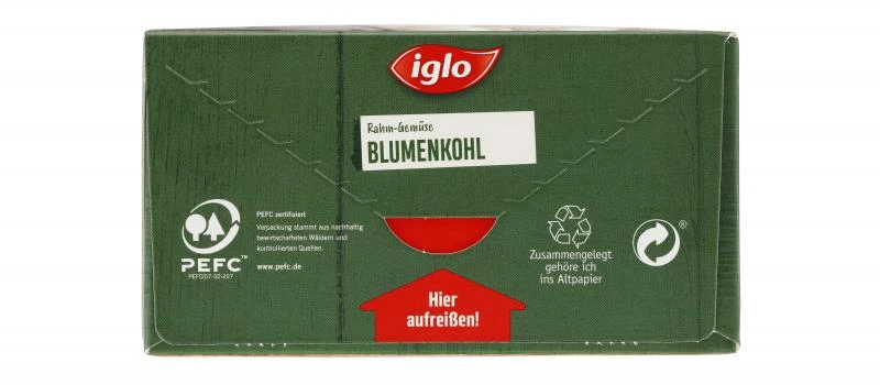 Iglo Rahm-Gemüse Blumenkohl – Bild 2