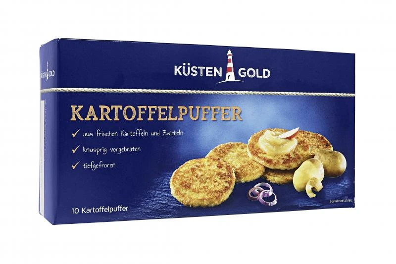 Küstengold Kartoffelpuffer 3 Küstengold Kartoffelpuffer