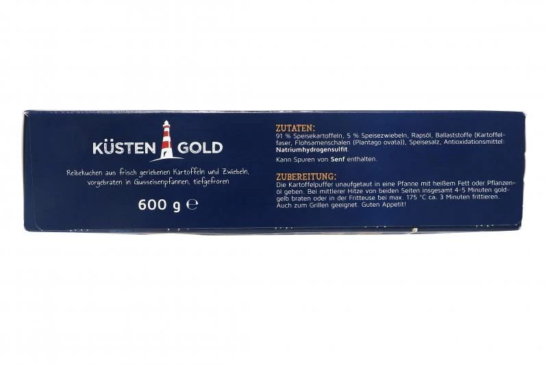 Küstengold Kartoffelpuffer 4 Küstengold Kartoffelpuffer – Bild 2