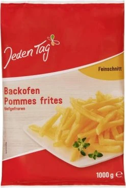 Jeden Tag Backofen Pommes Frites Feinschnitt