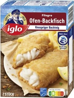Iglo Filegro Ofen-Backfisch Knuspriger Backteig