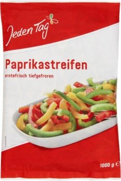 Jeden Tag Paprikastreifen