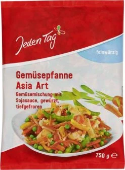 Jeden Tag Gemüsepfanne Asia Art