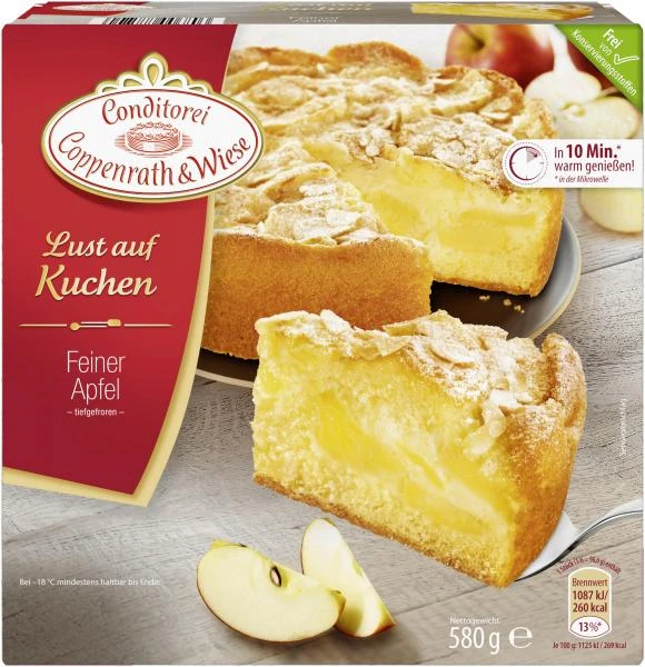 Coppenrath & Wiese Lust Auf Kuchen Feiner Apfel 3 Coppenrath & Wiese Lust Auf Kuchen Feiner Apfel