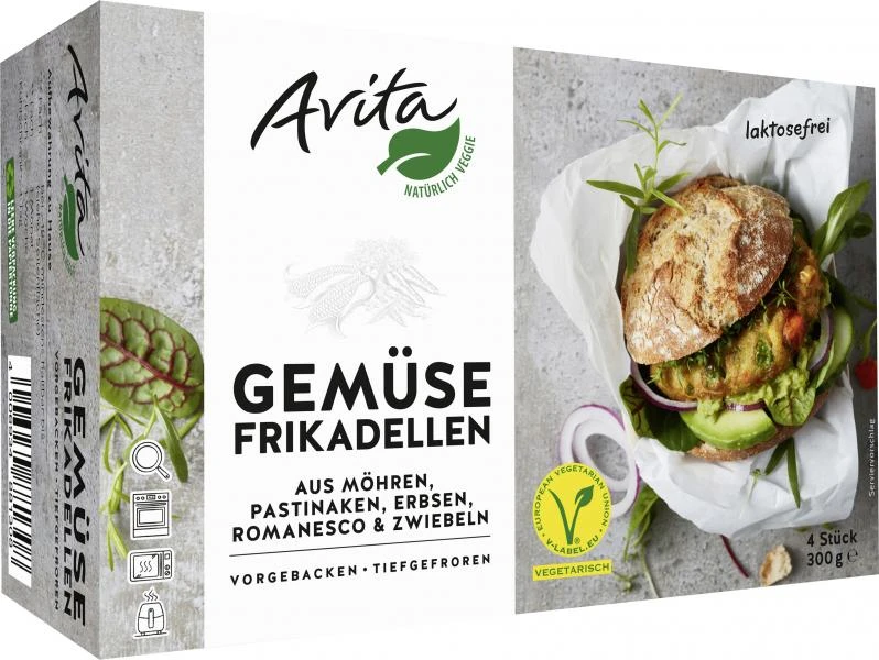 Avita Gemüse-Frikadellen 3 Avita Gemüse-Frikadellen