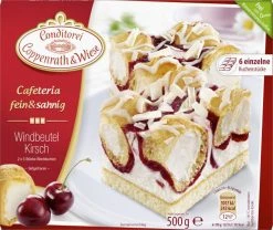 Coppenrath & Wiese Cafeteria Fein & Sahnig Windbeutel Kirsch
