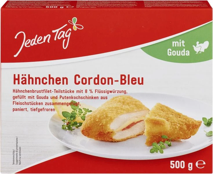 Jeden Tag Hähnchen Cordon-Bleu 3 Jeden Tag Hähnchen Cordon-Bleu