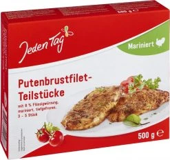 Jeden Tag Puten-Brustfilet Teilstücke Mariniert