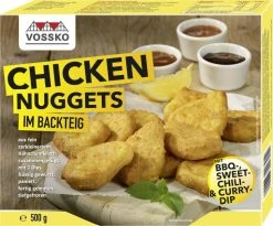Vossko Chicken Nuggets Im Backteig Mit Dips
