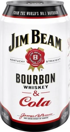 Jim Beam Bourbon Whiskey & Cola (Einweg)