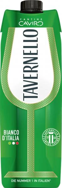 Tavernello Vino Bianco D'Italia Weißwein Halbtrocken