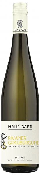 Hans Baer Rivaner Grauburgunder Weißwein Trocken