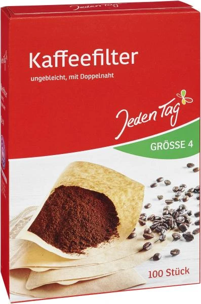Jeden Tag Kaffeefilter Größe 4 3 Jeden Tag Kaffeefilter Größe 4