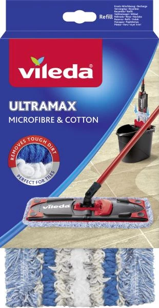 Vileda Ultramat Ersatz-Wichbezug Microfibre & Cotton 3 Vileda Ultramat Ersatz-Wichbezug Microfibre & Cotton
